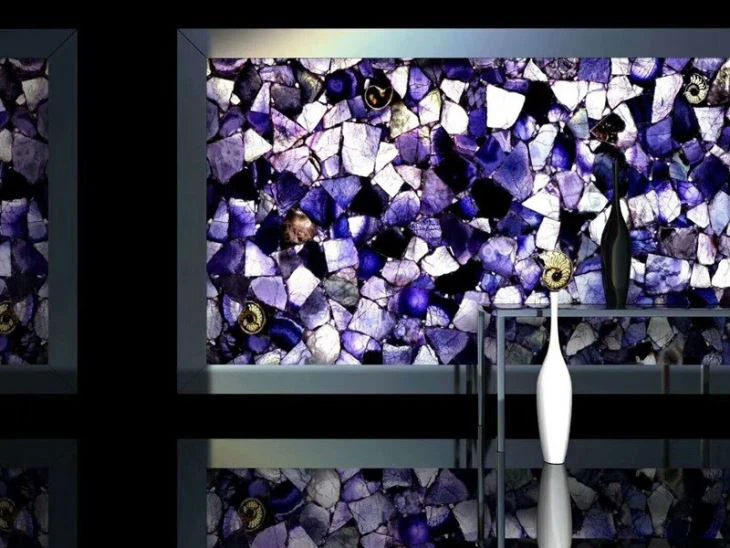 Amethyst Crystal Semi Precious Stone Slab Amethyst Crystal Semi Precious Stone Slab