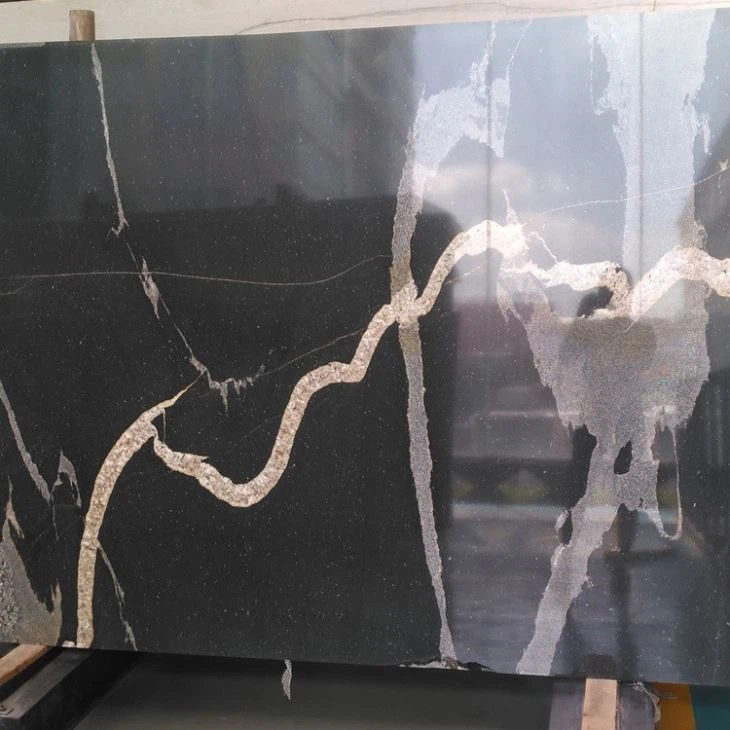 Luxury Black Horse Granite Slabs (3)