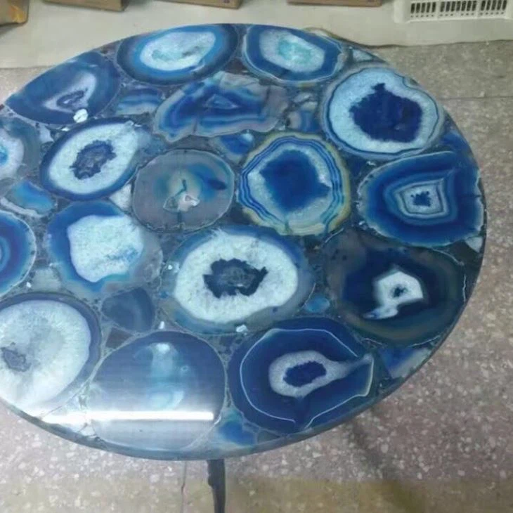 Round Semi Precious Stone Table Top (4)