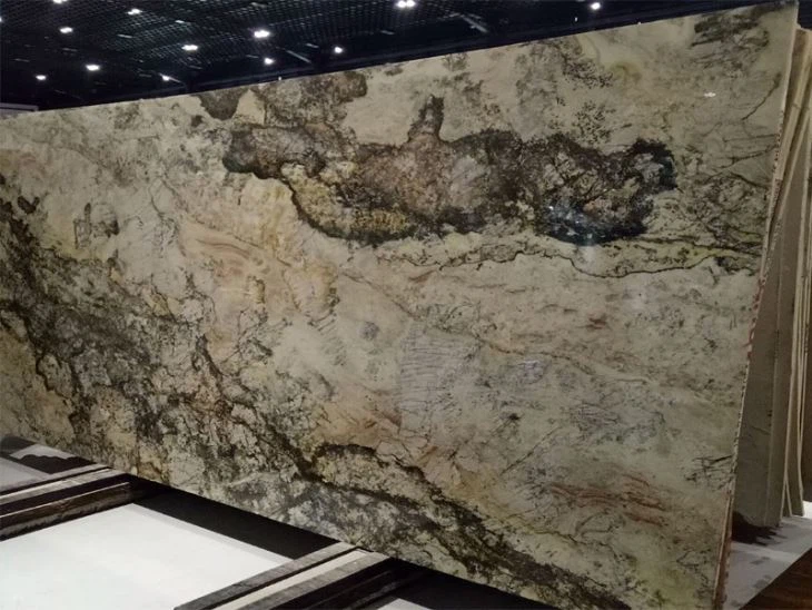 Shangrila Green Granite Slab And Tiles