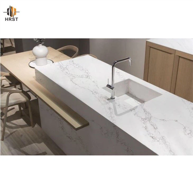 Quartz Calacatta kitchen counter Quartz Calacatta kitchen counter