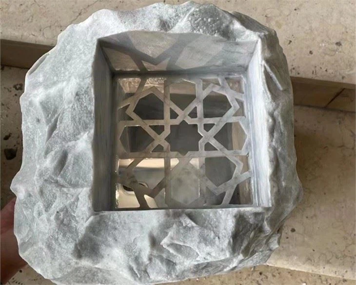 White marble Stones Sculpture Model