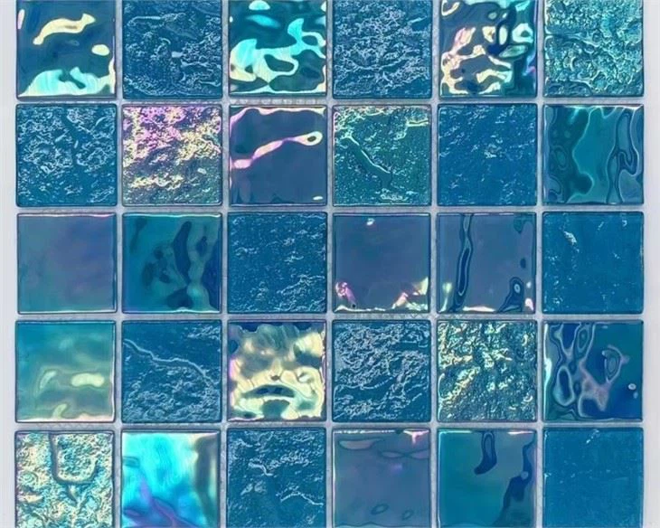 Blue Glass Mosaic