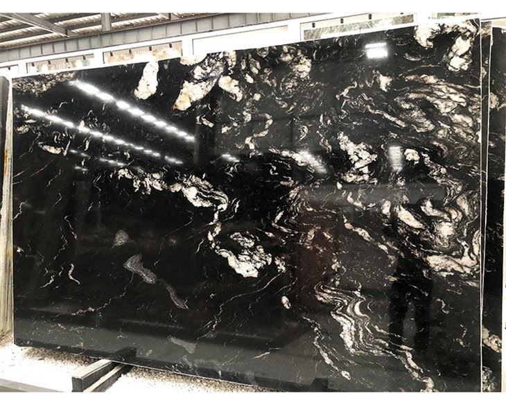 black granite