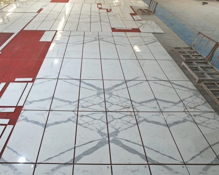 Calacatta White Marble Tiles